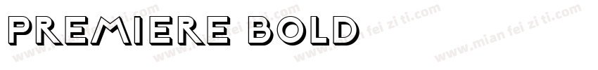 Premiere Bold字体转换